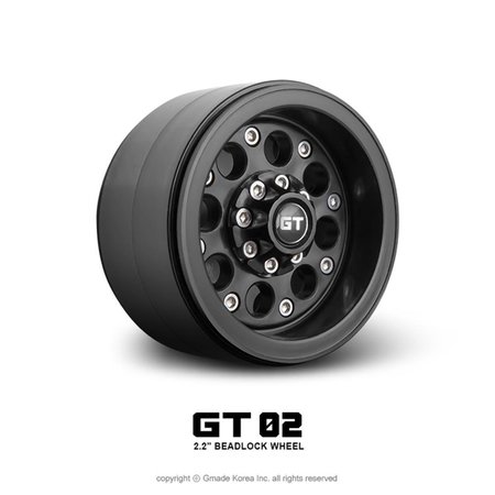 GMADE Gmade GMA70234 2.2 GT02 Beadlock Wheels - Pack of 2 GMA70234